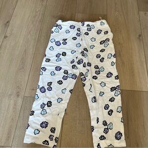 Marni White Floral Pants